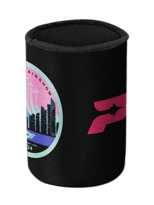 2024 Gold Coast Black Neon Can Cooler