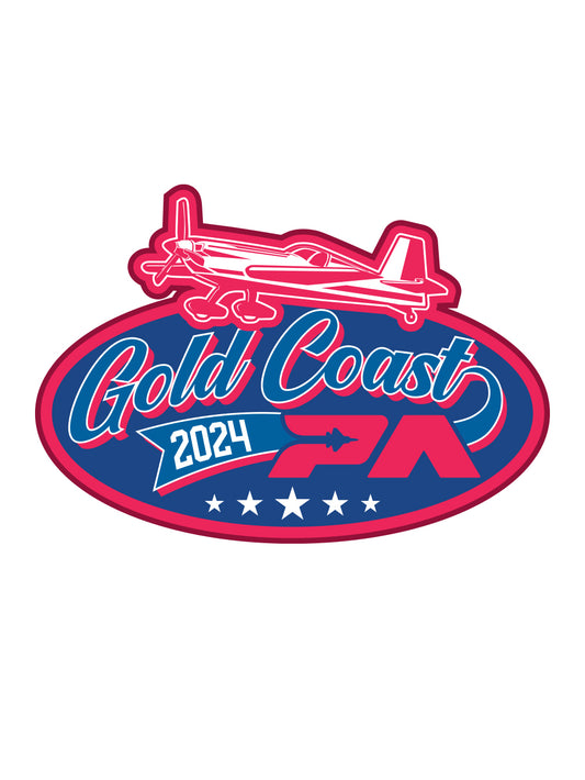 2024 Gold Coast Retro Woven Patch